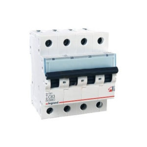 Legrand 404076 Автоматический выключатель ТХ3 С63А 4п 6000