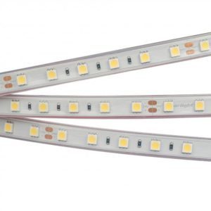 Светодиодная лента RTW 2-5000P 24V White6000 2x (5060, 300LED, LUX)