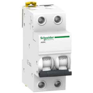 Автоматический выключатель 6A B 2 полюса Schneider Electric, серия iC60N