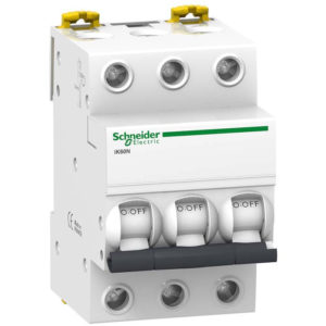 Автоматический выключатель 6A B 3 полюса Schneider Electric, серия iC60N