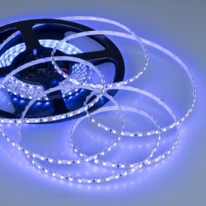 Светодиодная лента RT 2-5000 12V Blue 5mm 2x (3528, 600LED, LUX)