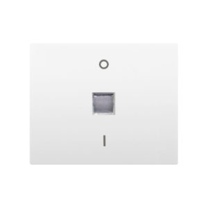 Legrand 777018 Клавиша двухполюсная с индикацией белый