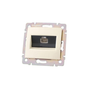 Legrand 774341 Телефонная розетка Valena RJ 45 ISDN / Интернет 8 контактов 1 выход слоновая кость