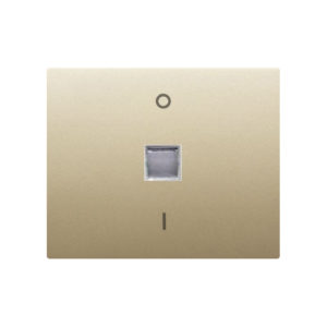 Legrand 771418 Клавиша двухполюсного выключателя с индикацией титан