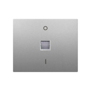 Legrand 771318 Клавиша двухполюсного выключателя с индикацией алюминий