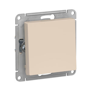 Механизм выключателя с самовозвратом сх.1, 10АХ, Schneider Electric ATLASDESIGN, цвет бежевый