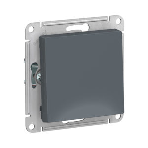 Механизм выключателя с самовозвратом сх.1, 10АХ, Schneider Electric ATLASDESIGN, цвет грифель