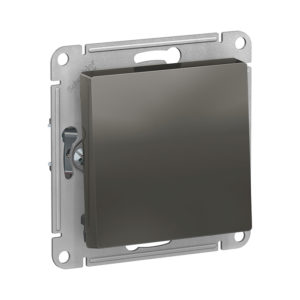 Механизм выключателя с самовозвратом сх.1, 10АХ, Schneider Electric ATLASDESIGN, цвет сталь