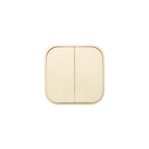 Legrand Quteo 782236 Переключатель 10A 2 клавишный IP20 слоновая кость