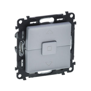 Legrand 752629 Выключатель для жалюзи Valena Life алюминий