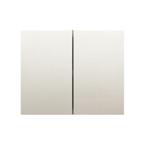 Legrand 771512 Лицевая панель двухклавишного выключателя жемчуг