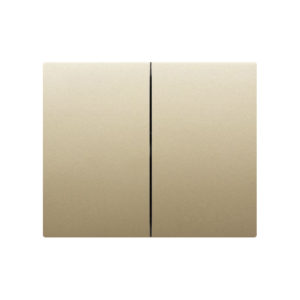 Legrand 771412 Лицевая панель двухклавишного выключателя титан