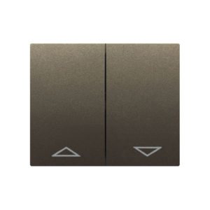 Legrand 771214 Клавиша двойная механизма управления рольставнями темная бронза