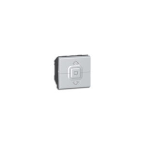 Legrand 79225 Кнопочный выключатель для управления приводами Программа Mosaic 2 модуля алюминий