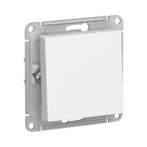 Механизм выключателя одноклавишный сх.1, 10АХ, Schneider Electric ATLASDESIGN, цвет белый