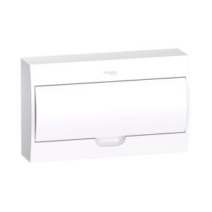 Коробка навесная Schneider Electric Easy 9 с белой дверью 1 ряд/18 модулей
